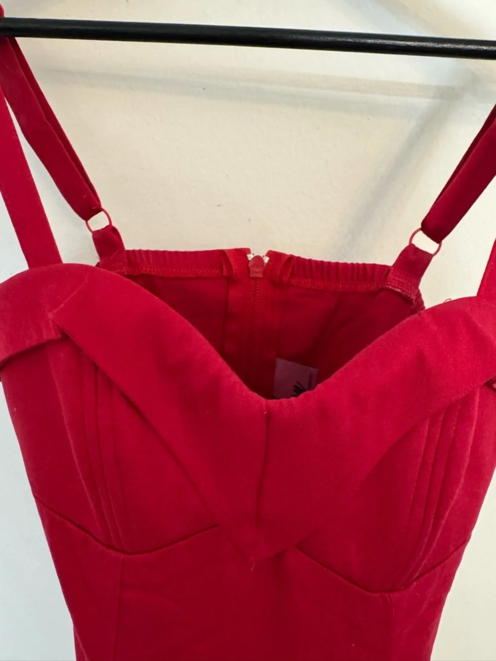Vixen by Michelle Pitt Maneater Top Size S Red - Picture 5 of 6